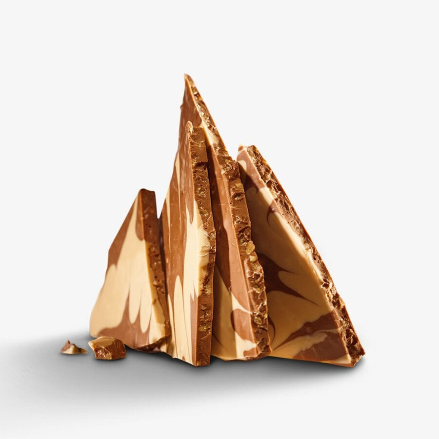 frischschoggi caramel salé milch-zartbitter genießen sie eine luxuriöse mischung aus milch- und zartbitterschokolade mit knackigem karamell und meersalz.