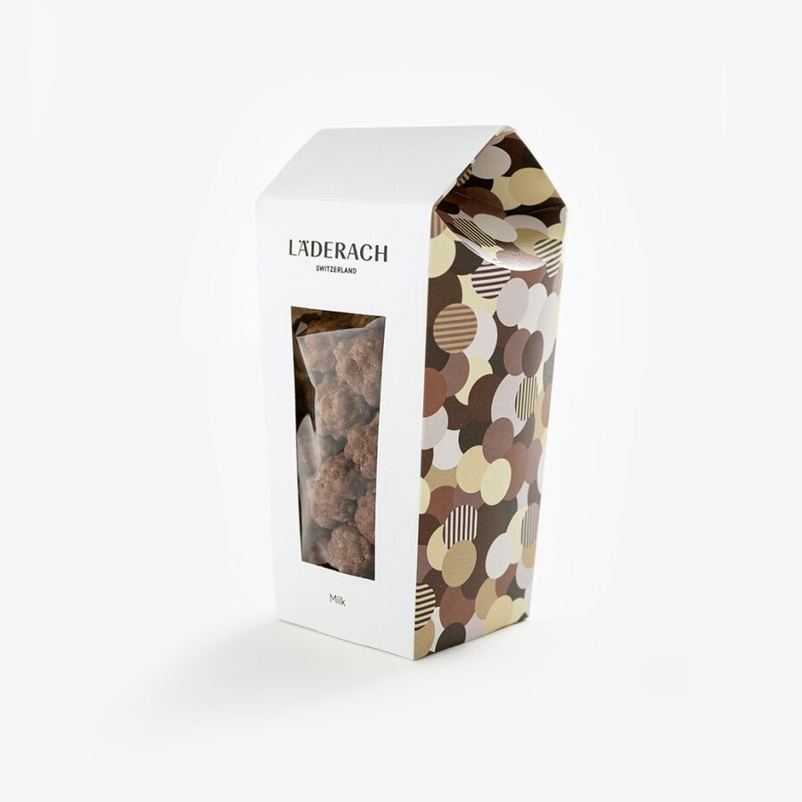 popcorn milk 185g - knuspriges karamellisiertes popcorn umhüllt von schweizer milchschokolade für gemütliche filmabende
