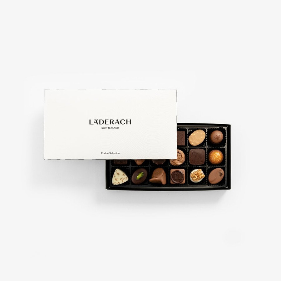 pralinenauswahl 18 stück eine luxuriöse auswahl an milchpralinen