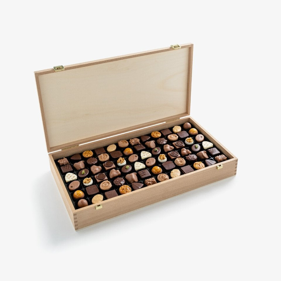 pralinenauswahl exquisite 144-teilige milchpralinen-auswahl
